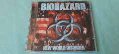 BIOHAZARD - New World Disorder CD Original foto
