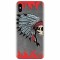 Husa silicon pentru Apple Iphone XS Max, Indian Skull