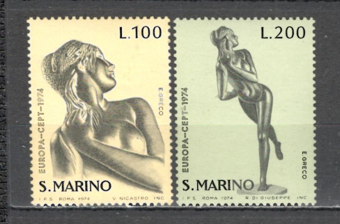 San Marino.1974 EUROPA-Sculptura SS.451