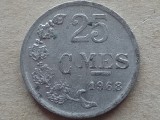 LUXEMBURG-25 CENTIMES 1968