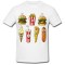 Tricou &quot; Fast food cartoon &quot;