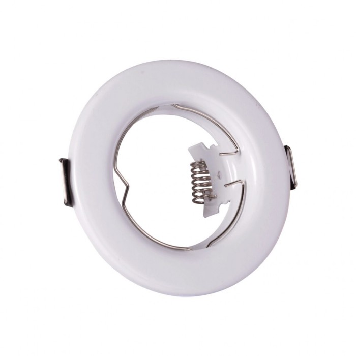 Rama Spot Rotund Alb GU10 fara sursa
