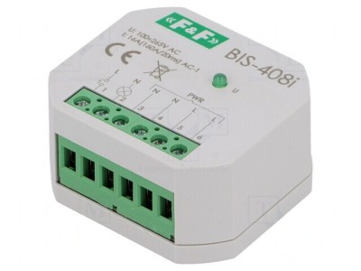Releu Bistabil Impulsuri NO 16A BIS-408-LED foto