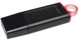MEMORIE USB 3.2 KINGSTON 256 GB, cu capac, carcasa plastic, negru, &quot;DTX/256GB&quot; (timbru verde 0.03 lei)