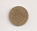 Moneda Franta - 20 Centimes 1988 v1, Europa