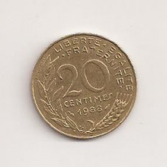 Moneda Franta - 20 Centimes 1988 v1