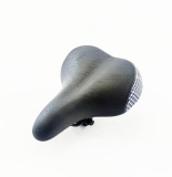 Sa Bicicleta Jet Selle N691-B Neagra, Piele Eco, Spuma Usoara, 210x255mm