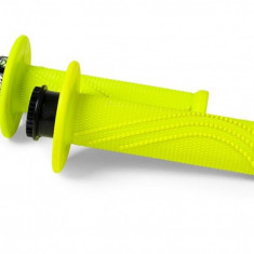 Mansoane Ghidon Lock-On Racetech R20 Galben Fluo 8 Adaptoare