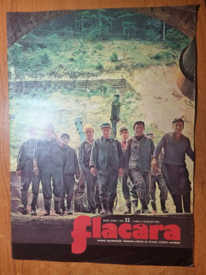 flacara 3 august 1974-articol hunedoara,ialomita,cerna motru foto