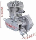 Cumpara ieftin Motor de bicicleta simplu (fara accesorii) 80cc Gri