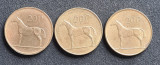 Irlanda 20 pence 1986 1996 2000, Europa