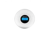 Detector de fum si monoxid de carbon Safesensor2000 2In1, afisaj LCD, wireless, MalTec 110634