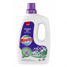 Detergent Gel Concentrat Rufe Sano Maxima Spring Flowers, 3 L, Parfum Floral, Detergent Concentrat Rufe, Detergent Rufe, Detergent Gel Rufe, Detergent