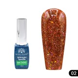 Ojă semipermanentă Midnight sparkle 8 ml, 02