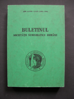 Buletinul Societatii Numismatice Romane, anii LXXVII - LXXIX (1983 - 1985) foto