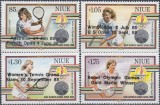 Niue 1988 - Steffi Graf, tenis, supratipar, serie neuzata
