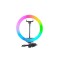 Lampa circulara LED 26 cm diametru,RGB, fara trepied