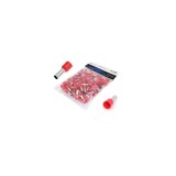 Set pini izolati, sertizabili, tub de capat pentru izolat, 10 mm&sup2;, 100 piese, Asta