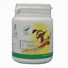 Vitamina c 1000mg maces&acerola-zmeura 100cpr