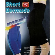 Pantaloni de Slabit cu Efect de Sauna Short Bermuda