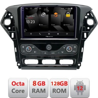 Navigatie Ford Mondeo 2011-2014 Android radio gps internet octa core 8+128 carplay android auto CarStore Technology foto
