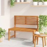 VidaXL Bancă de grădină Maro 100 x 50 x 91cm Lemn masiv de acacia