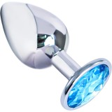 Dop anal din aluminiu, Heart Gem