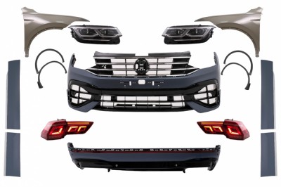 Pachet Exteriot Complet VW Tiguan II Mk2 AD BW (2016-2019) Conversie la 2021 R Design Performance AutoTuning foto