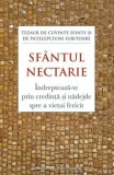 Indrepteaza‑te prin credinta si nadejde spre a vietui fericit. Tezaur de cuvinte sfinte si de intelepciune iubitoare - Nectarie de Eghina
