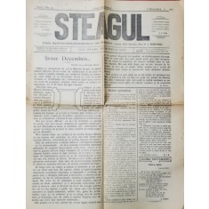 STEAGUL - FOAIA NATIONALISTILOR - DEMOCRATI DIN PRAHOVA , ANUL I , NR. 13 , 6 DECEMBRIE , 1911