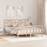 VidaXL Cadru de pat fără saltea, 160x200 cm, lemn masiv pin 3191981