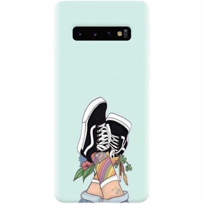 Husa silicon pentru Samsung Galaxy S10, Relax 2 foto