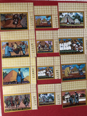 GUINEA, REGIUNI - SERIE COMPLETĂ MNH foto