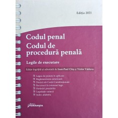 Codul Penal Codul De Procedura Penala - Colectiv , A792