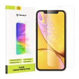 Folie de protectie Ecran Techsuit Clear Vision pentru Apple iPhone 11 / XR, Sticla Securizata, Full Glue