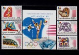 Cumpara ieftin RO 1995 LP 1397+1398 &quot; Concursurile Preolimpice Atlanta&quot; , serie+colita 297, MNH, Nestampilat