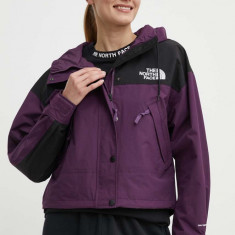 The North Face geaca femei, culoarea violet, NF0A3XDC6NR1