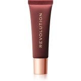Makeup Revolution Juicy Peptide balsam de buze cu peptide culoare Nude Latte 8 ml