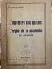 1927 L&#039;ouverture des syllabes et L&#039;origine de... en Albanais, Anton B.I. Balotă