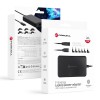 Incarcator universal laptop 90W Forcell F-Energy E856, 6 conectori, Negru