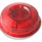 Honeywell Strobe inteligent montat pe perete cu lentila rosie si izolator