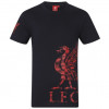 FC Liverpool tricou de bărbați SLab graphic black - XL