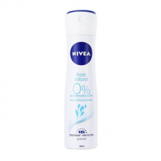 Spray Deodorant Nivea Fresh Natural, 150 ml, Bumbac, Deodorant Femei, Deodorant Spray Nivea, Antiperspirant Nivea, Deodorante si Antiperspirante Femei