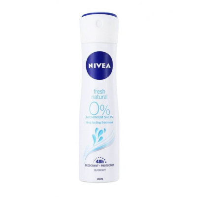 Spray Deodorant Nivea Fresh Natural, 150 ml, Bumbac, Deodorant Femei, Deodorant Spray Nivea, Antiperspirant Nivea, Deodorante si Antiperspirante Femei foto