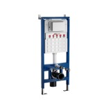Rezervor WC Suspendat Roya 6-9L, HDPE, 500x120x1140mm, Cadru Albastru, Montaj pe Perete, Capacitate 400kg