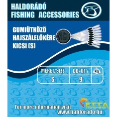 Haldorado - Opritor cauciuc fir de par - mic(S) 9buc/plic