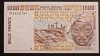 1000 Franci 1994 Africa de Vest UNC