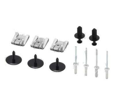 Set cleme fixare spoiler bara MERCEDES Clasa A (W176), 06.2012-08.2018; Clasa B (W246), 09.2011-02.2019, 12 buc/set, Scut sub bara protectie foto