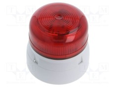 Semnalizator luminos cu lumină flash albă 230V KLAXON SIGNALS Flashguard IP65 LED