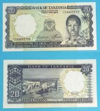 Tanzania 20 Shillings 1966 &#039;Nyerere&#039; UNC serie: CS662172 p#3